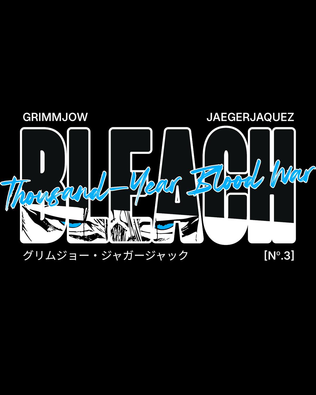 GRIMMJOW JAEGERJAQUEZ OVERSIZED HOODIE