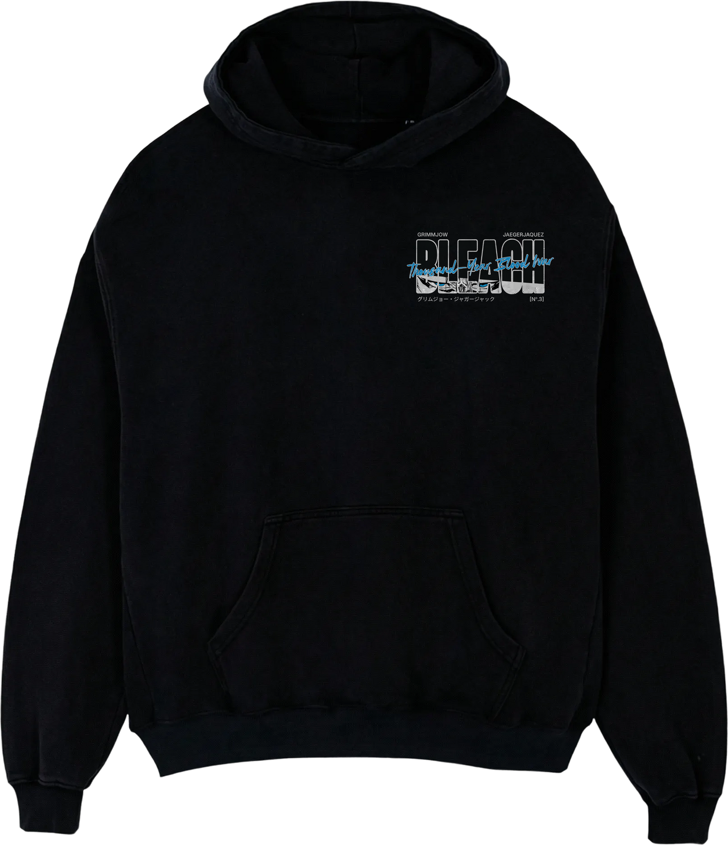 GRIMMJOW JAEGERJAQUEZ OVERSIZED HOODIE