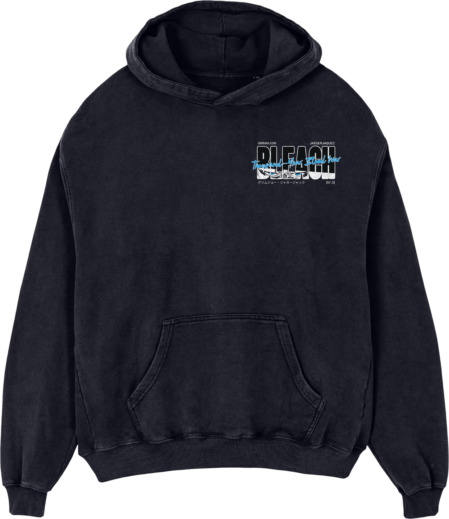 GRIMMJOW JAEGERJAQUEZ OVERSIZED HOODIE