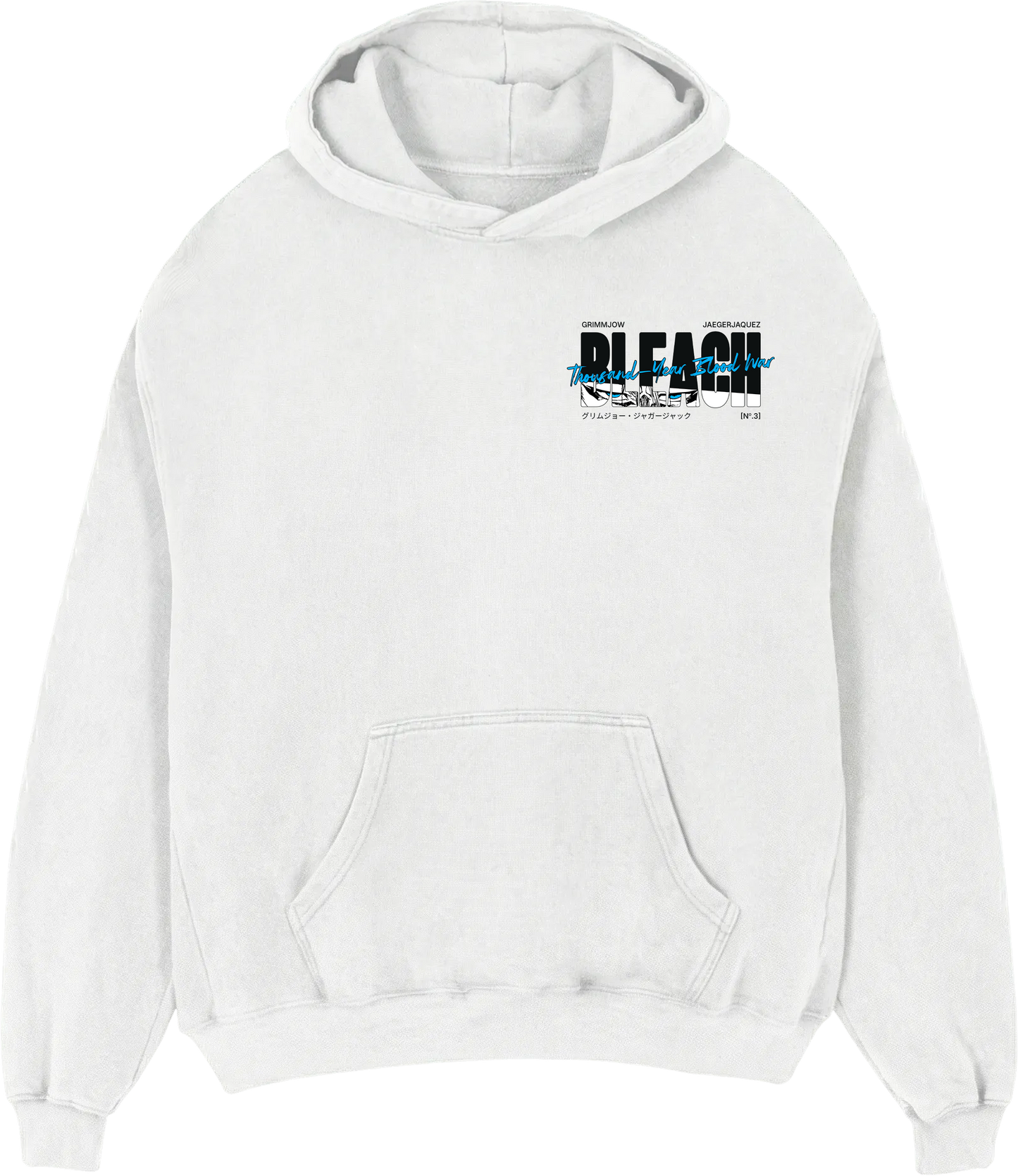 GRIMMJOW JAEGERJAQUEZ OVERSIZED HOODIE